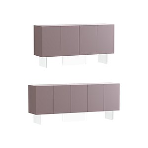 Glass Sideboard