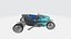 Carro de corrida clássico