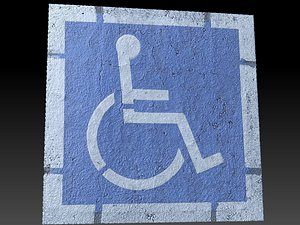 scan handicap parking obj