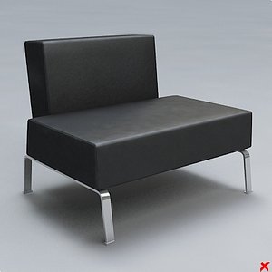 armchair chair 3ds free