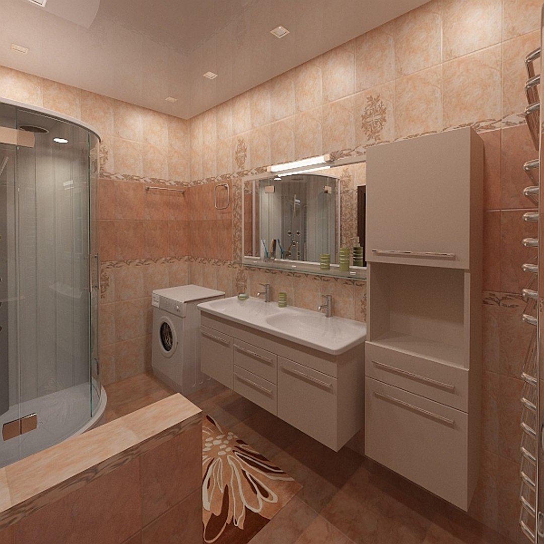 bathroom interior 3d model