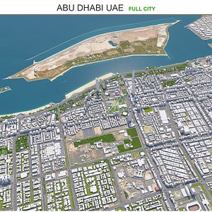 Abu Dhabi 3D City UAE