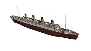 RMS Titanic 3D model