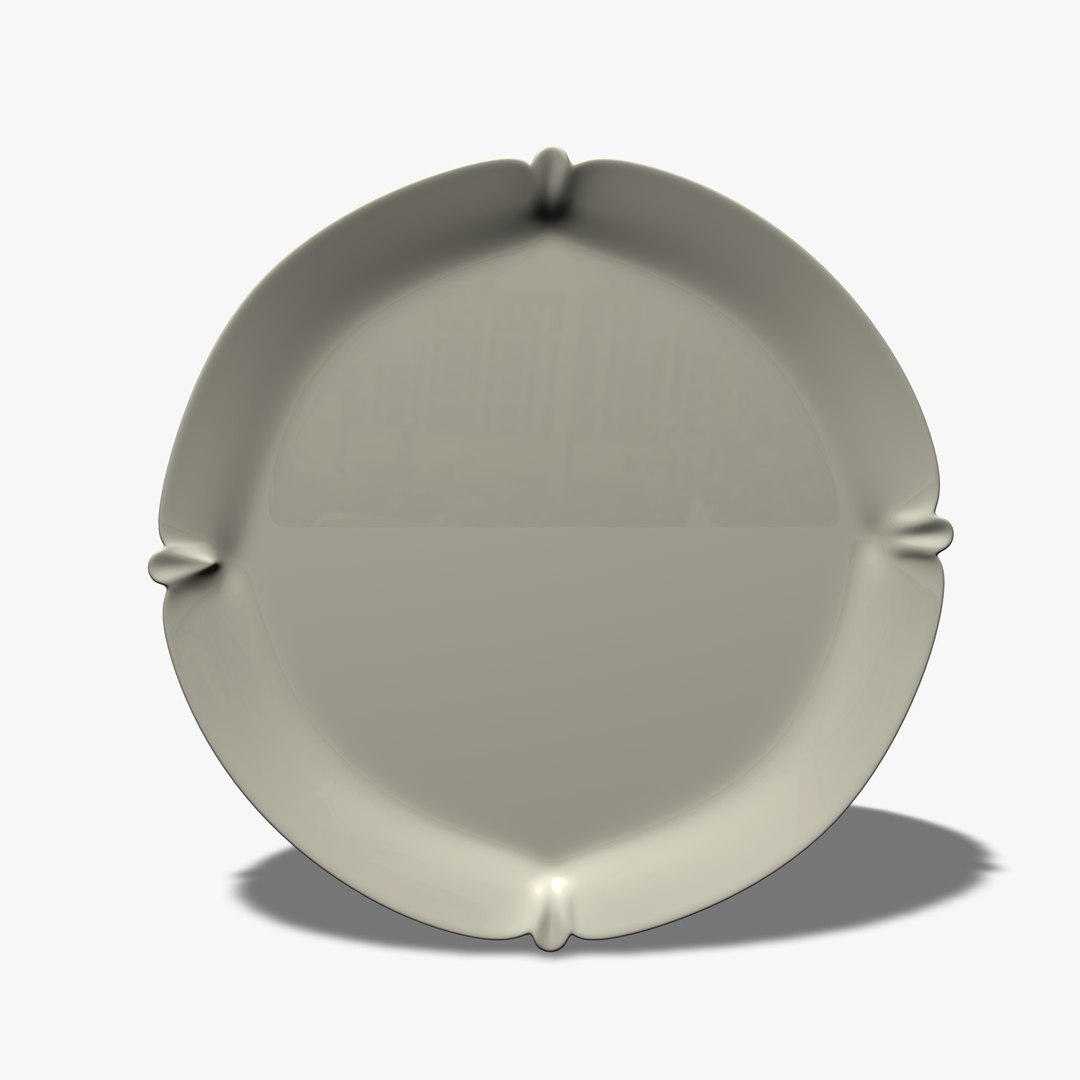 Simple Plate 3d 3ds