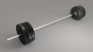 Weight Bar 3D model