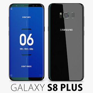 samsung galaxy s8 3D model