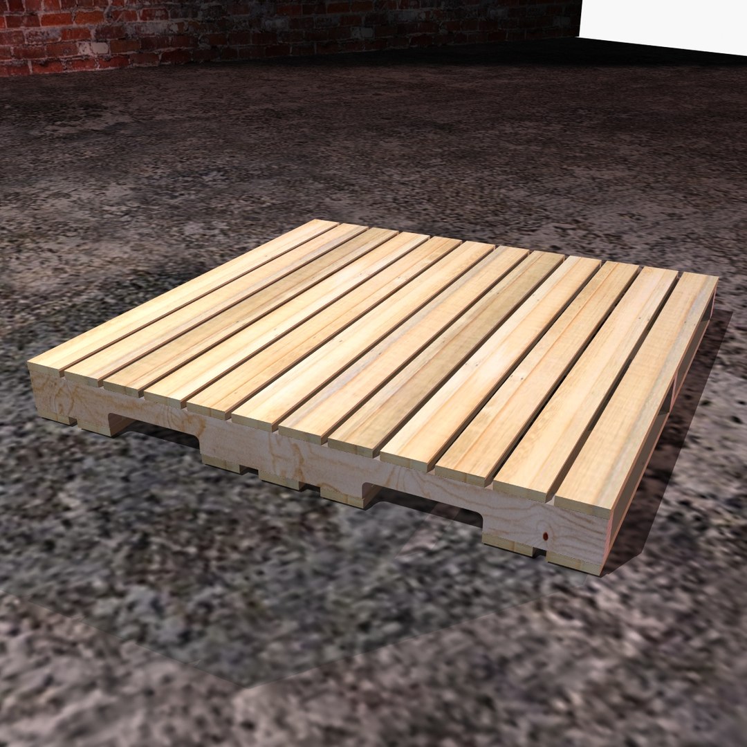 3D Engineered Pallet - TurboSquid 1285973