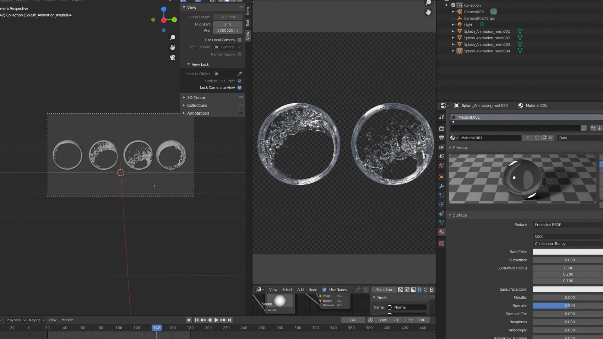 3D Water Splash Model - TurboSquid 1693691