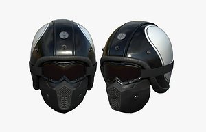3D helmet sci model