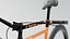 Mountain Bike 3D Model Red to Orange Gradient Frame with Bar Ends Royalty Free Brand