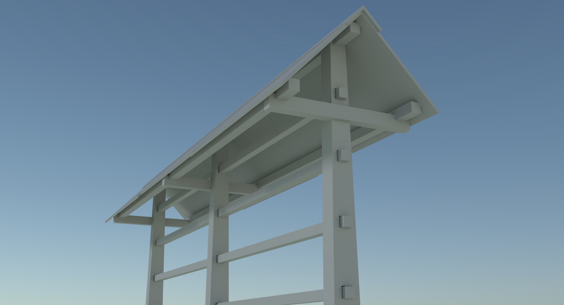 3ds max hay drying rack