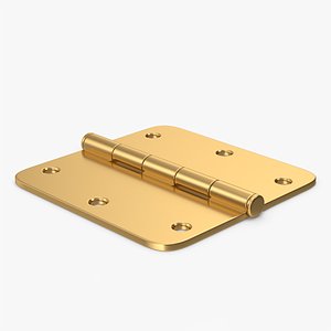 Gold Door Hinge