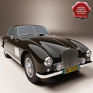 aston martin db2 3d model