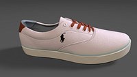 POLO RALPH LAUREN Mens Thorton Canvas Low-Top Sneaker