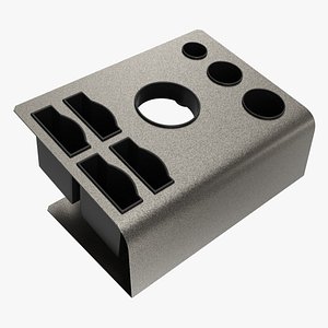 Hair Salon Rack Tool Holder Organizer 3D model