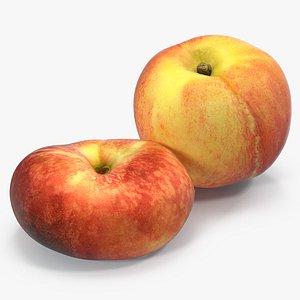 peaches 3D model