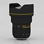 3d model lens nikkor 14-24 2
