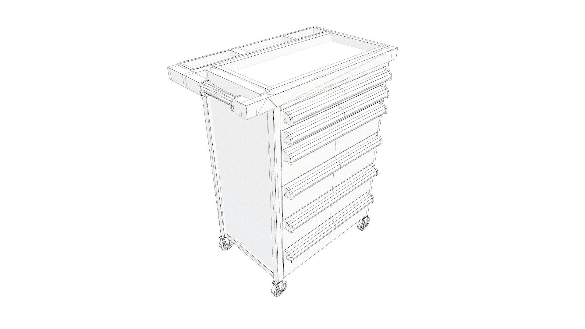 Service Tray Model TurboSquid 2133996