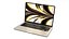 Apple MacBook Air 2022 Starlight 3D model
