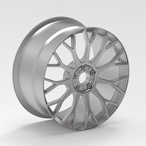 RC Car Racing Style Multi-Spoke Wheel