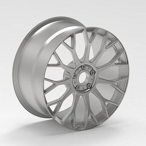 RC Car Racing Style Multi-Spoke Wheel