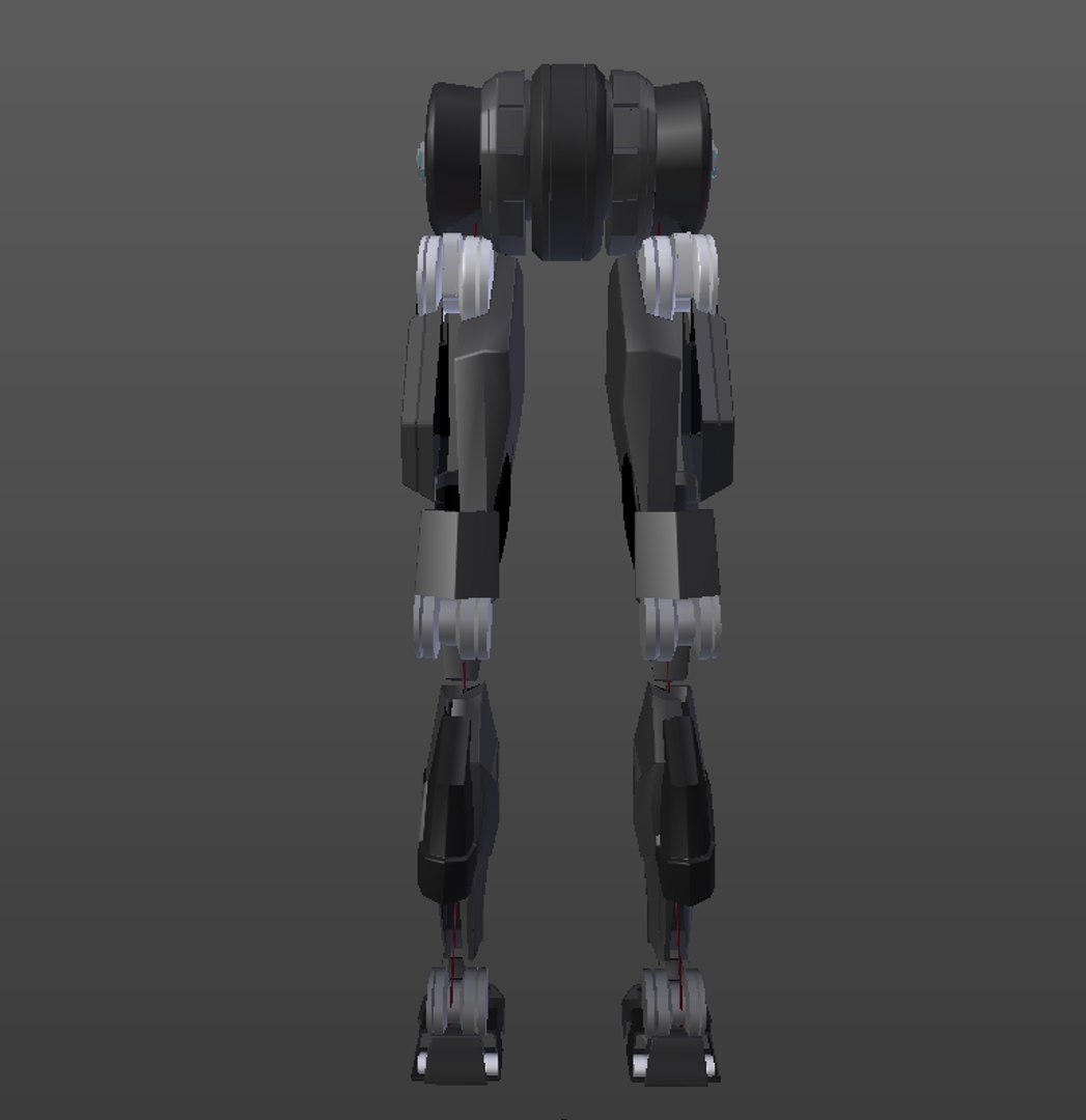 Robot Legs 3d Model