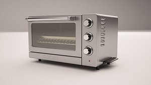 stainless steel toaster oven 3d max