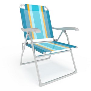 beach chair 3D model