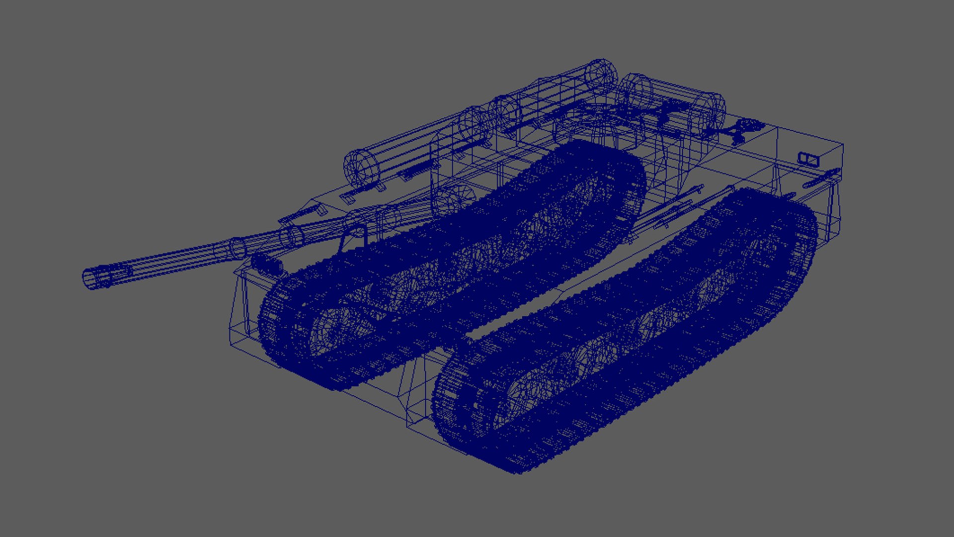 3D panzer heavy - TurboSquid 1702732