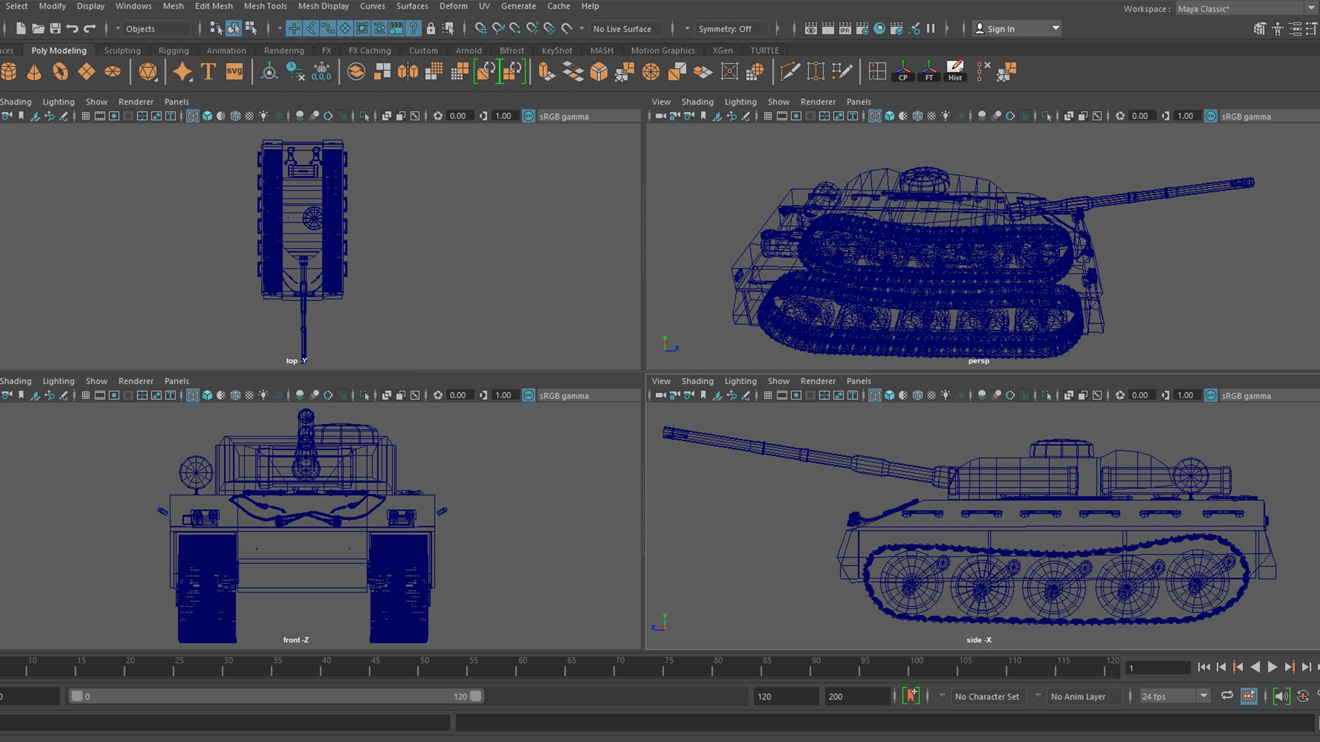 3D Panzer Heavy - TurboSquid 1702732