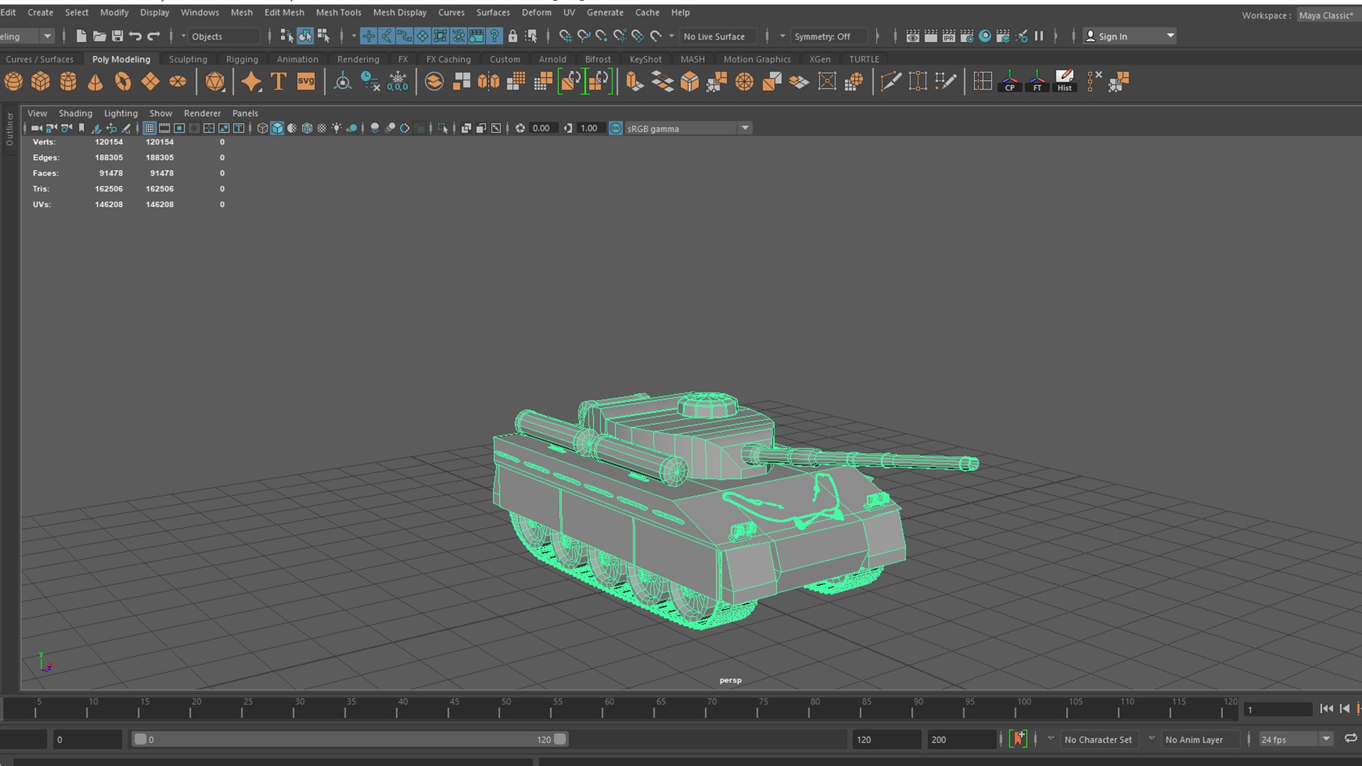 3D panzer heavy - TurboSquid 1702732