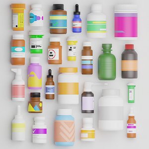Pills Collection 3D