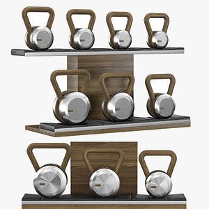 LOVA Kettlebells 3D model