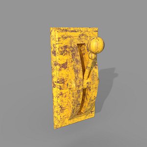 Lever 3D model