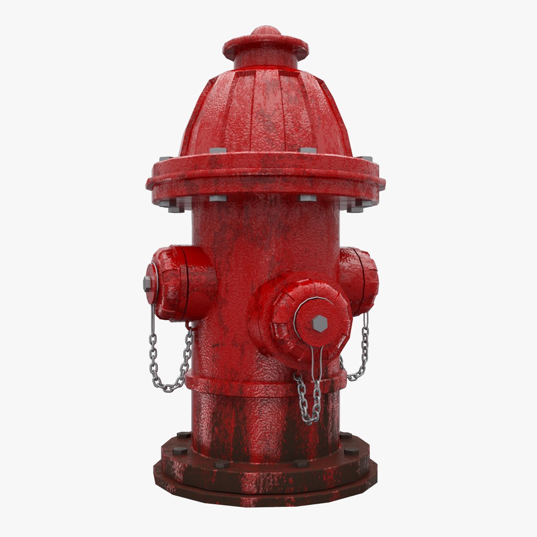 3d model hydrant