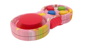 3D Easter Joypad Controller Fidget Toy