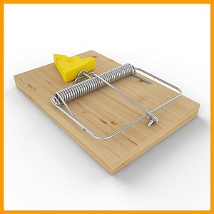 3d model mouse trap