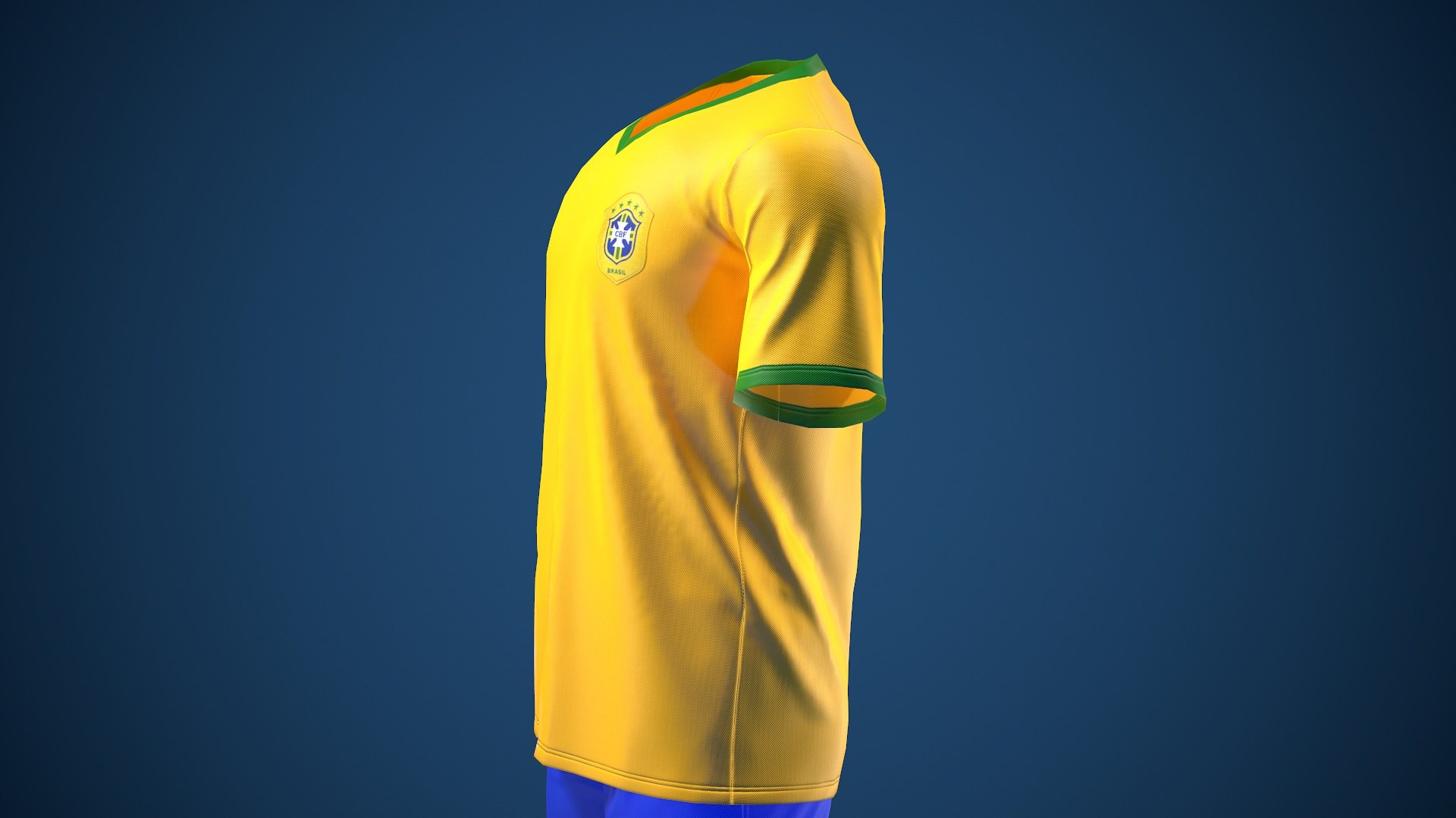 Football Jersey Brazil Team 3D model https://p.turbosquid.com/ts-thumb/8r/PlAgYk/9L/screenshot022/jpg/1669637975/1920x1080/fit_q87/d45f2b5c6727de032388e2eaae5c66ca39660008/screenshot022.jpg