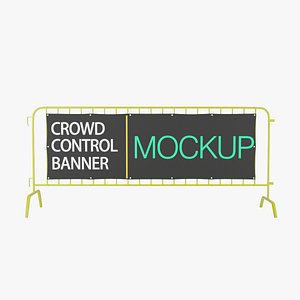 Crowd Control Stand model