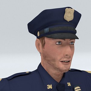 3D model laos Game Cop