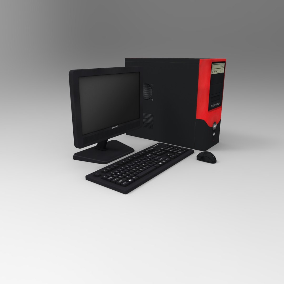 Computer 3D Model | 1148941 | TurboSquid