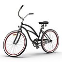 Beach Bike Generic Rigged 3D Model