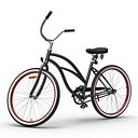 Beach Bike Generic Rigged 3D Model