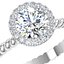 ROUND CUT SOLITER DIAMOND RING
