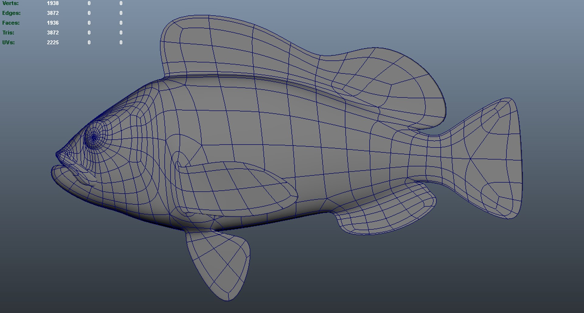 Brown rockfish model - TurboSquid 1423813