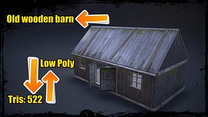 Old wooden barn