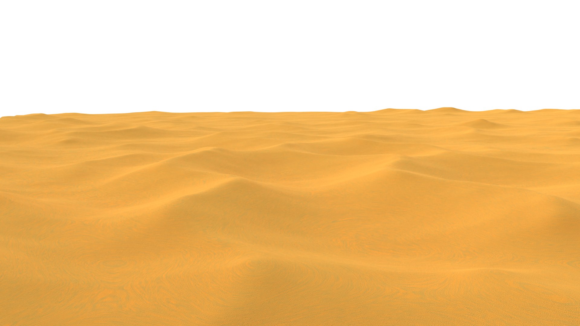 3D Model Desert Sand Dunes - TurboSquid 1518866