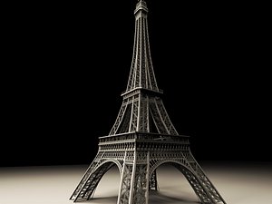 3D eiffel tower