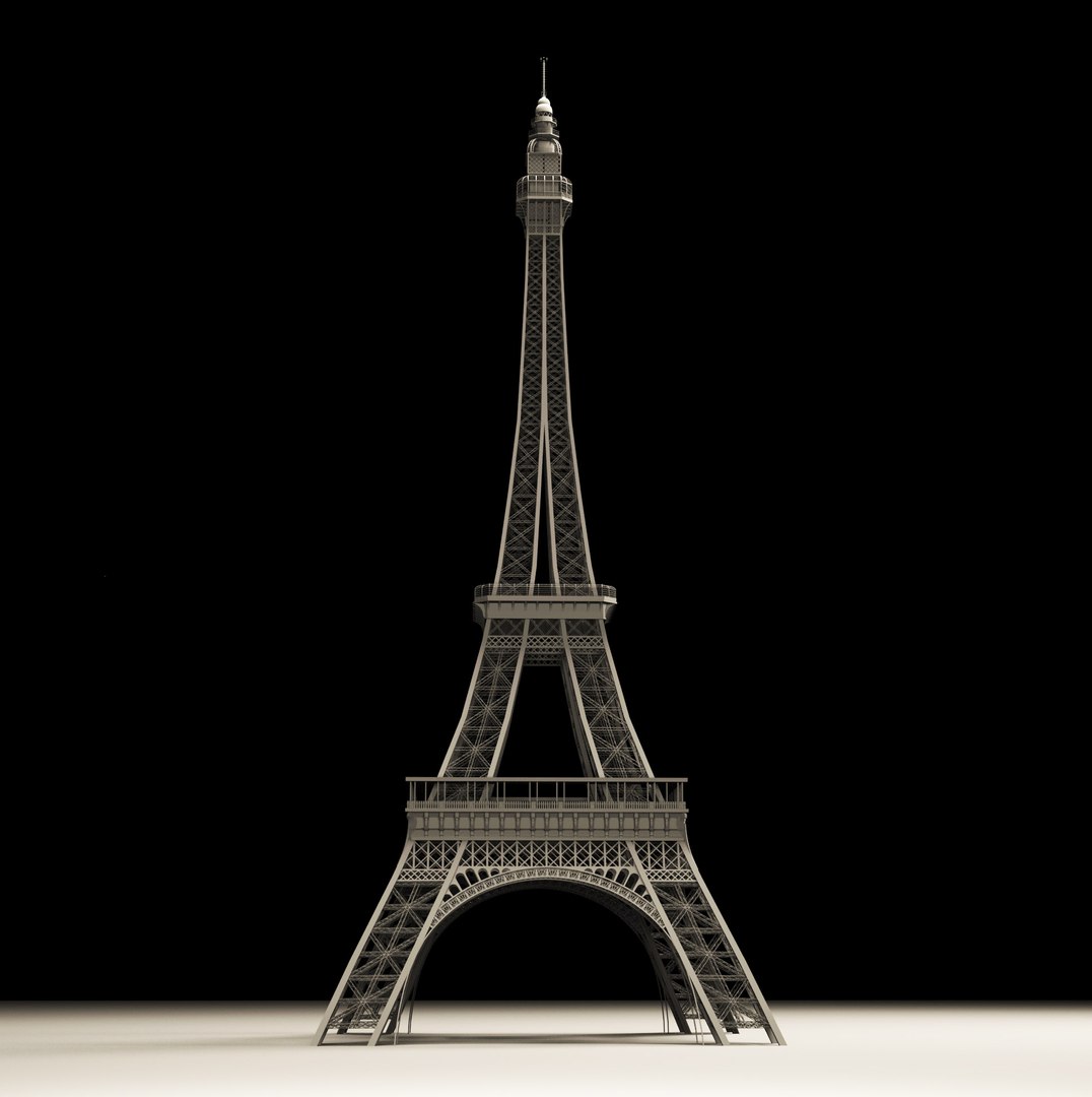 3D eiffel tower https://p.turbosquid.com/ts-thumb/8r/g8vhpw/poOJQ4gx/8/jpg/1520779869/1920x1080/fit_q87/eb92728d432a29f1fb75d2eb1ac5410dffd1e3b6/8.jpg