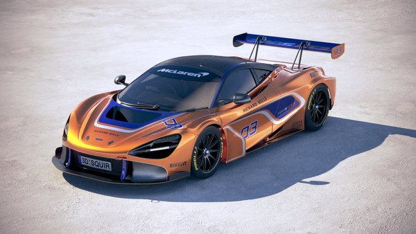 McLaren 720S GT3 2019 Modelo 3D - TurboSquid 1464053